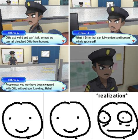 can ditto turn into humans|[Pokémon] Can Ditto turn into a human man and impregnate a.